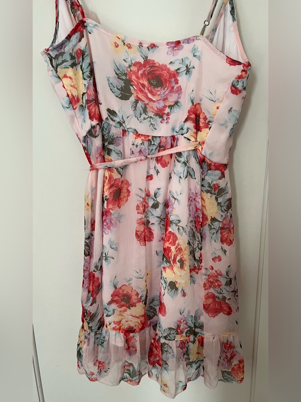 Abercrombie & Fitch Floral Wrap Mini Dress | Size S - Picture 5 of 5
